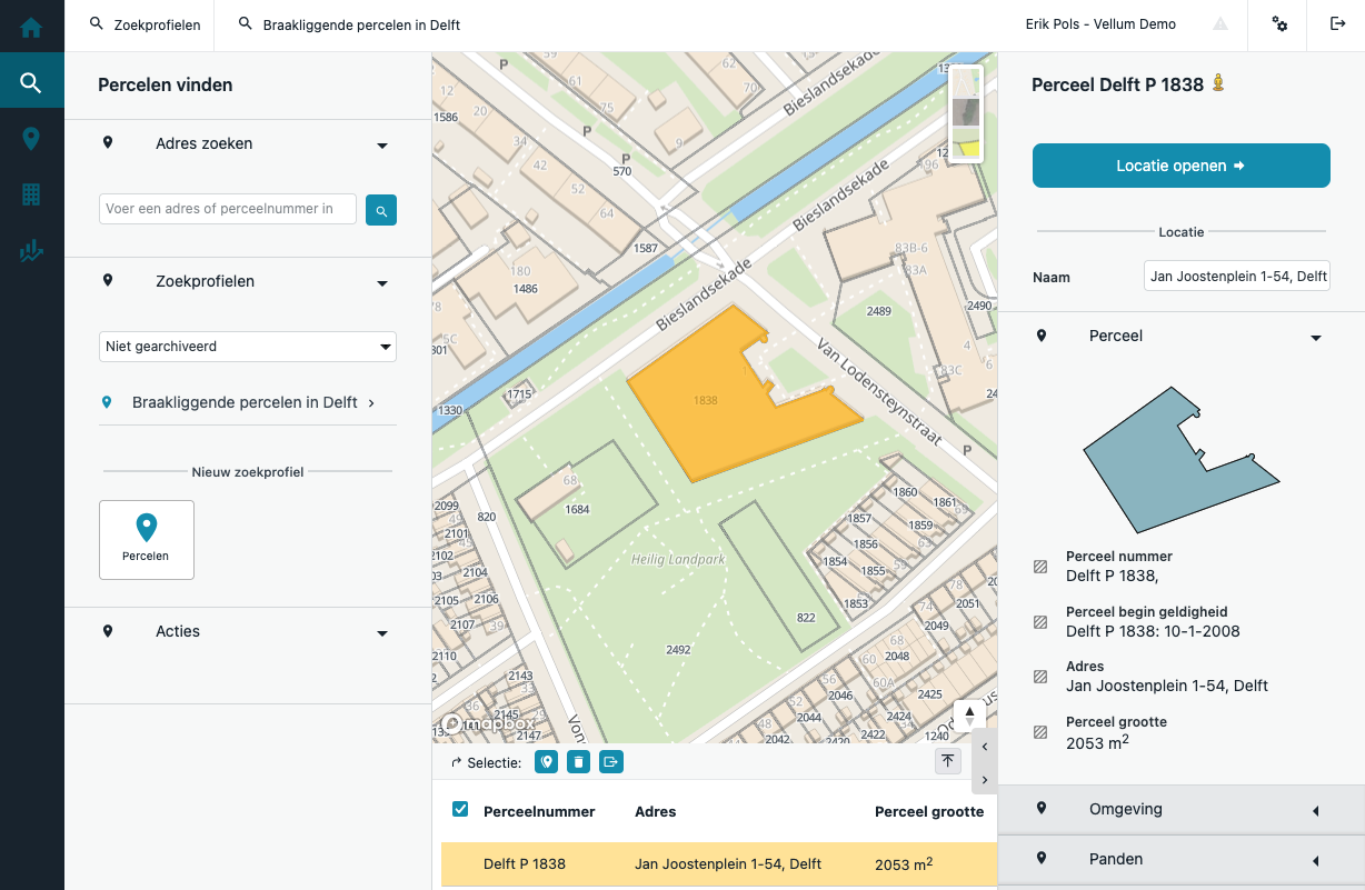 Screenshot van Kansen vinden